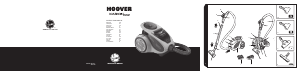 Bruksanvisning Hoover TXP1520011 Xarion Pro Dammsugare