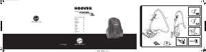 Brugsanvisning Hoover TPP2339 011 PurePower Støvsuger