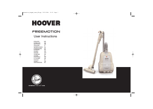 Manuale Hoover TFB2011011 Freemotion Aspirapolvere