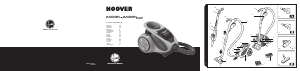 Εγχειρίδιο Hoover TAV1508 011 Xarion Ηλεκτρική σκούπα