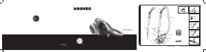 Bruksanvisning Hoover SE81_SZ03001 Dammsugare