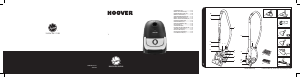 Kullanım kılavuzu Hoover CP70_CP40021 Elektrikli süpürge
