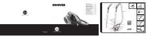 Kullanım kılavuzu Hoover SE81_SE30011 Elektrikli süpürge