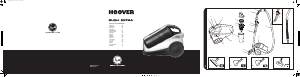 Manuale Hoover RE71_TP25001 Rush Extra Aspirapolvere