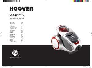 Manual Hoover TRTC4210001 Xarion Vacuum Cleaner