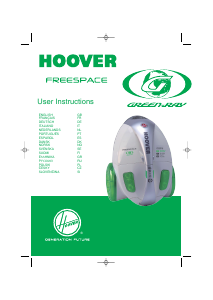 Brugsanvisning Hoover TFG 5123 011 Freespace Støvsuger