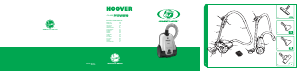 Bruksanvisning Hoover TGP1410 001 Pure Power Dammsugare