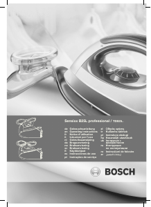 Manual de uso Bosch TDS25PRO1 Sensixx Plancha