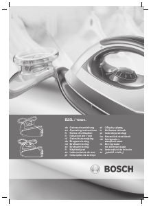 Mode d’emploi Bosch TDS2551 Fer à repasser