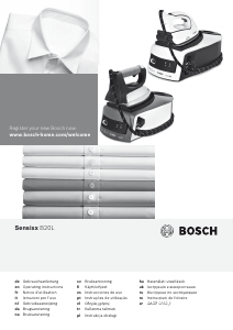 Handleiding Bosch TDS2011 Sensixx Strijkijzer