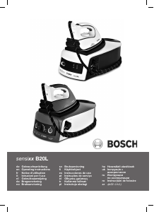 Käyttöohje Bosch TDS2020 Sensixx Silitysrauta