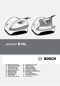 Brugsanvisning Bosch TDS1506 Sensixx Strygejern