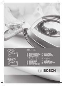 Manual Bosch TDS2549 Fier de călcat