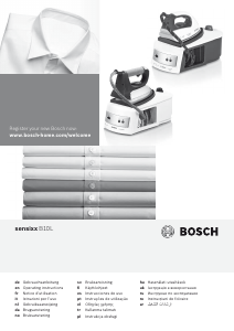 Manual Bosch TDS1606 Sensixx Fier de călcat