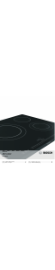 Mode d’emploi Bosch NKF645P14 Table de cuisson