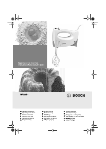 Instrukcja Bosch MFQ3570 Mikser ręczny