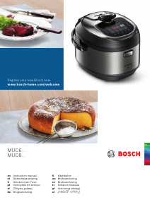 Käyttöohje Bosch MUC88B68 Monitoimikeitin