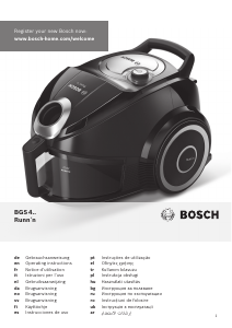 Руководство Bosch BGS42212 Runnn Пылесос