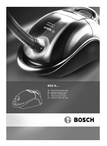 Manuale Bosch BSG81666 Aspirapolvere