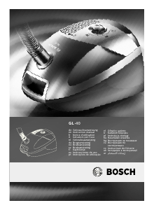 Manuale Bosch BSGL42232 Aspirapolvere