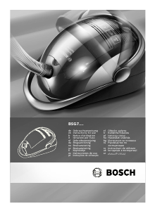 Manual Bosch BSG72510 Aspirator