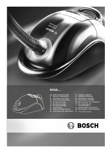 Εγχειρίδιο Bosch BSG81623 Ηλεκτρική σκούπα