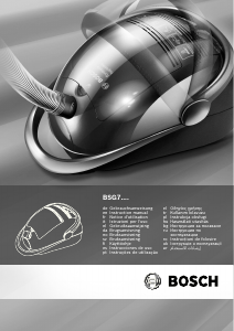 Manual Bosch BSG71636 Aspirator