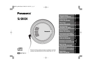 Manuál Panasonic SL-SK434 Diskmen
