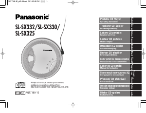 Manuale Panasonic SL-SX332 Discman