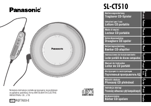 Instrukcja Panasonic SL-CT510 Przenośny odtwarzacz CD