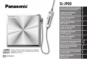 Mode d’emploi Panasonic SL-J900EG Lecteur CD portable