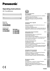 Manuale Panasonic CU-RE18RKE Condizionatore d’aria