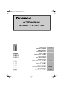Manual Panasonic U-14MX4 Air Conditioner