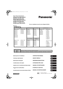 Mode d’emploi Panasonic U-8ME1E8 Climatiseur