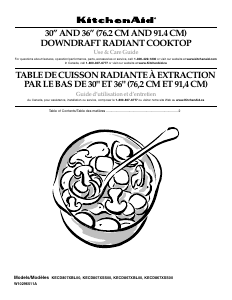 Mode d’emploi KitchenAid KECD807XSS Architect Table de cuisson