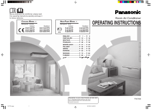 Manuale Panasonic U-A24CTP5 Condizionatore d’aria