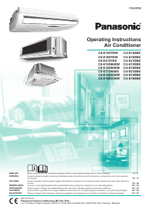 Manual Panasonic CU-E18DBE Air Conditioner