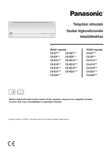 Használati útmutató Panasonic CU-E9NKE Légkondicionáló berendezés
