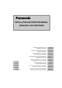 Manuale Panasonic S-80FM3HPQ Condizionatore d’aria
