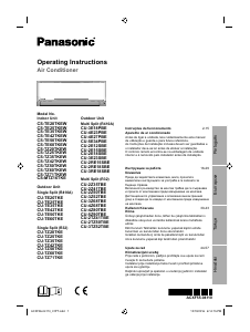 Наръчник Panasonic CU-TZ50TKE Климатик