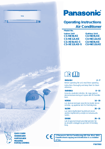 Manual Panasonic CU-NE9LKE Air Conditioner