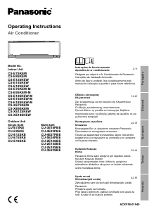 Kullanım kılavuzu Panasonic CU-E9SKE Klima