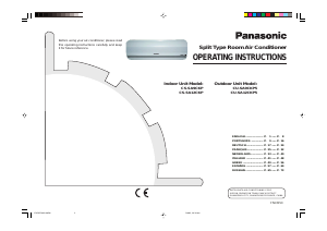 Manual Panasonic CU-SA9CKP5 Air Conditioner