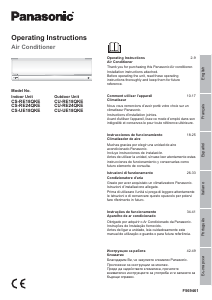 Mode d’emploi Panasonic CU-UE18QKE Climatiseur