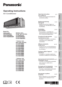 Manual Panasonic CU-E12QD3EA Air Conditioner