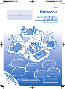 كتيب جهاز تكييف هواء CU-PC12GKD باناسونيك