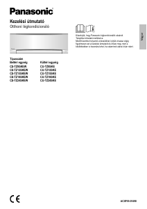 Használati útmutató Panasonic CU-TZ15SKE Légkondicionáló berendezés