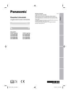 Használati útmutató Panasonic CU-PZ25TKE Légkondicionáló berendezés