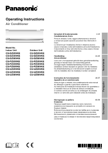 Manual Panasonic CU-PZ25VKE Ar condicionado