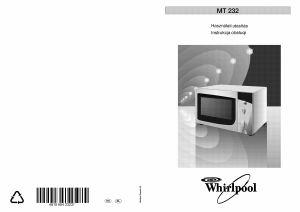 Használati útmutató Whirlpool MT 232/BL Mikrohullámú sütő